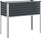 vidaXL - Plantenbak - 100x41x90 - cm - staal - antracietkleurig