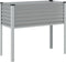 vidaXL - Plantenbak - 100x41x90 - cm - staal - grijs