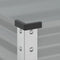 vidaXL - Plantenbak - 100x41x90 - cm - staal - grijs