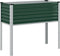 vidaXL - Plantenbak - 100x41x90 - cm - staal - groen