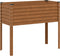 vidaXL - Plantenbak - 100x41x90 - cm - weervast - staal