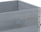 vidaXL - Plantenbak - 100x50 - cm - massief - grenenhout - grijs