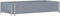 vidaXL - Plantenbak - 100x50 - cm - massief - grenenhout - grijs