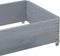 vidaXL - Plantenbak - 100x50 - cm - massief - grenenhout - grijs