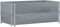 vidaXL - Plantenbak - 100x50 - cm - massief - grenenhout - grijs