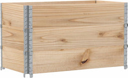 vidaXL - Plantenbak - 100x50 - cm - massief - grenenhout