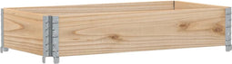 vidaXL - Plantenbak - 100x50 - cm - massief - grenenhout