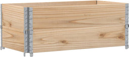 vidaXL - Plantenbak - 100x50 - cm - massief - grenenhout