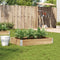 vidaXL - Plantenbak - 100x50 - cm - massief - grenenhout