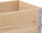 vidaXL - Plantenbak - 100x50 - cm - massief - grenenhout