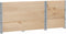 vidaXL - Plantenbak - 100x50 - cm - massief - grenenhout