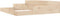 vidaXL - Plantenbak - 107x107x27 - cm - massief - grenenhout