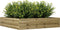 vidaXL - Plantenbak - 110x110x23 - cm - geïmpregneerd - grenenhout
