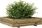 vidaXL - Plantenbak - 110x110x26,5 - cm - geïmpregneerd - grenenhout