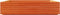 vidaXL - Plantenbak - 110x110x26,5 - cm - massief - grenenhout - wasbruin