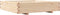 vidaXL - Plantenbak - 110x110x26,5 - cm - massief - grenenhout
