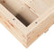 vidaXL - Plantenbak - 110x110x26,5 - cm - massief - grenenhout
