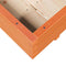 vidaXL - Plantenbak - 110x110x26,5 - cm - massief - grenenhout - wasbruin