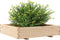 vidaXL - Plantenbak - 110x110x26,5 - cm - massief - grenenhout