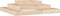 vidaXL - Plantenbak - 110x110x27 - cm - massief - grenenhout