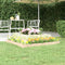 vidaXL - Plantenbak - 110x110x27 - cm - massief - grenenhout