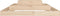 vidaXL - Plantenbak - 110x110x27 - cm - massief - grenenhout