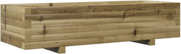 vidaXL - Plantenbak - 110x40x26,5 - cm - geïmpregneerd - grenenhout
