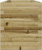vidaXL - Plantenbak - 110x40x45,5 - cm - geïmpregneerd - grenenhout