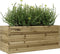 vidaXL - Plantenbak - 110x40x45,5 - cm - geïmpregneerd - grenenhout
