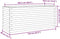 vidaXL - Plantenbak - 110x40x45,5 - cm - massief - grenenhout