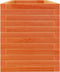 vidaXL - Plantenbak - 110x40x45,5 - cm - massief - grenenhout - wasbruin