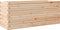vidaXL - Plantenbak - 110x40x45,5 - cm - massief - grenenhout