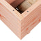 vidaXL - Plantenbak - 110x40x49,5 - cm - massief - douglashout