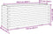 vidaXL - Plantenbak - 110x40x49,5 - cm - massief - douglashout