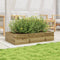 vidaXL - Plantenbak - 110x60x23 - cm - geïmpregneerd - grenenhout