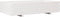 vidaXL - Plantenbak - 110x60x26,5 - cm - massief - grenenhout - wit