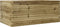 vidaXL - Plantenbak - 110x60x45,5 - cm - geïmpregneerd - grenenhout