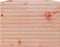 vidaXL - Plantenbak - 110x60x45,5 - cm - massief - douglashout
