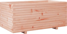 vidaXL - Plantenbak - 110x60x49,5 - cm - massief - douglashout