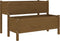 vidaXL - Plantenbak - 110x84x75 - cm - massief - grenenhout - honingbruin