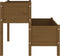 vidaXL - Plantenbak - 110x84x75 - cm - massief - grenenhout - honingbruin