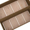 vidaXL - Plantenbak - 110x84x75 - cm - massief - grenenhout - honingbruin