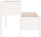 vidaXL - Plantenbak - 110x84x75 - cm - massief - grenenhout - wit