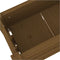 vidaXL - Plantenbak - 112x25x104,5 - cm - massief - grenenhout - honingbruin