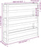 vidaXL - Plantenbak - 112x25x104,5 - cm - massief - grenenhout - zwart