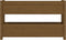 vidaXL - Plantenbak - 112x25x66 - cm - massief - grenenhout - honingbruin