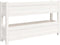 vidaXL - Plantenbak - 112x25x66 - cm - massief - grenenhout - wit