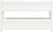 vidaXL - Plantenbak - 112x25x66 - cm - massief - grenenhout - wit