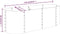 vidaXL - Plantenbak - 114x40x36 - cm - gepoedercoat - staal - groen