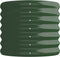 vidaXL - Plantenbak - 114x40x36 - cm - gepoedercoat - staal - groen